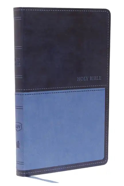 Kjv, Value Thinline Bible, Leathersoft, Blue, Red Letter Edition, Comfort Print - Imitation Leather