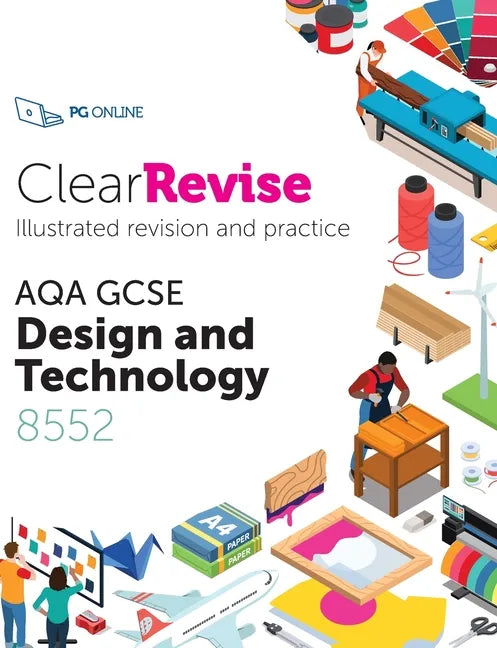 ClearRevise AQA GCSE Design and Technology 8552 - Paperback
