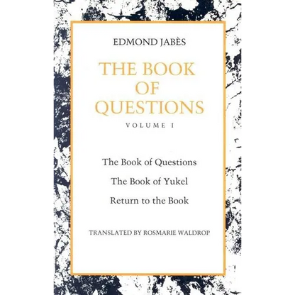 The Book of Questions: Book of Yukel, and Return to the Book - Paperback
