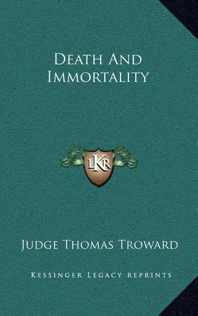 Death and Immortality - Hardcover