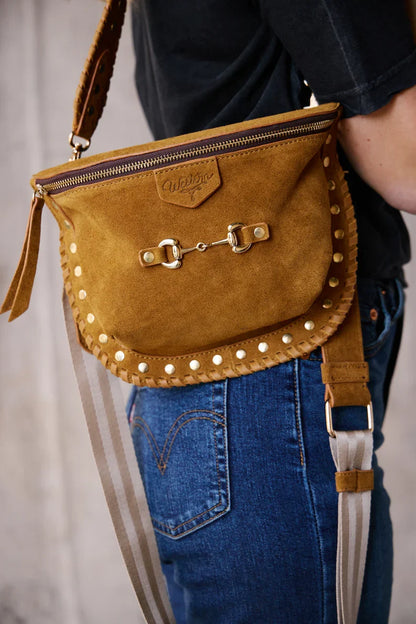 The Western + Co. Lil’ Bit Bum Bag in Chestnut