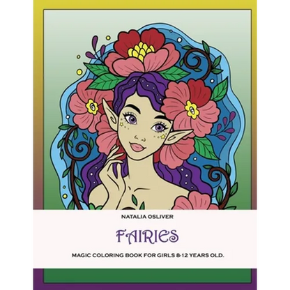 Fairies.: Magic coloring book for girls 8-12 years old. - Paperback