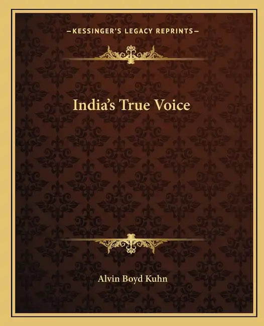 India's True Voice - Paperback