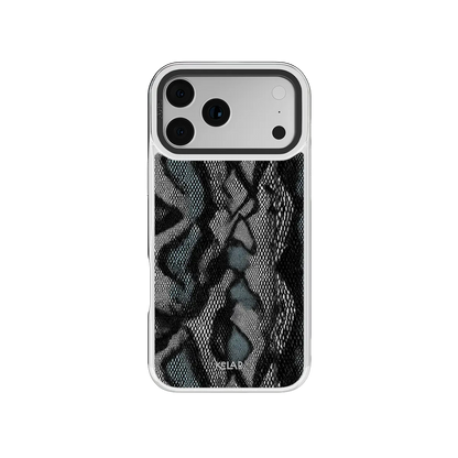 Viper Mesh | Teal Snakeskin iPhone Case