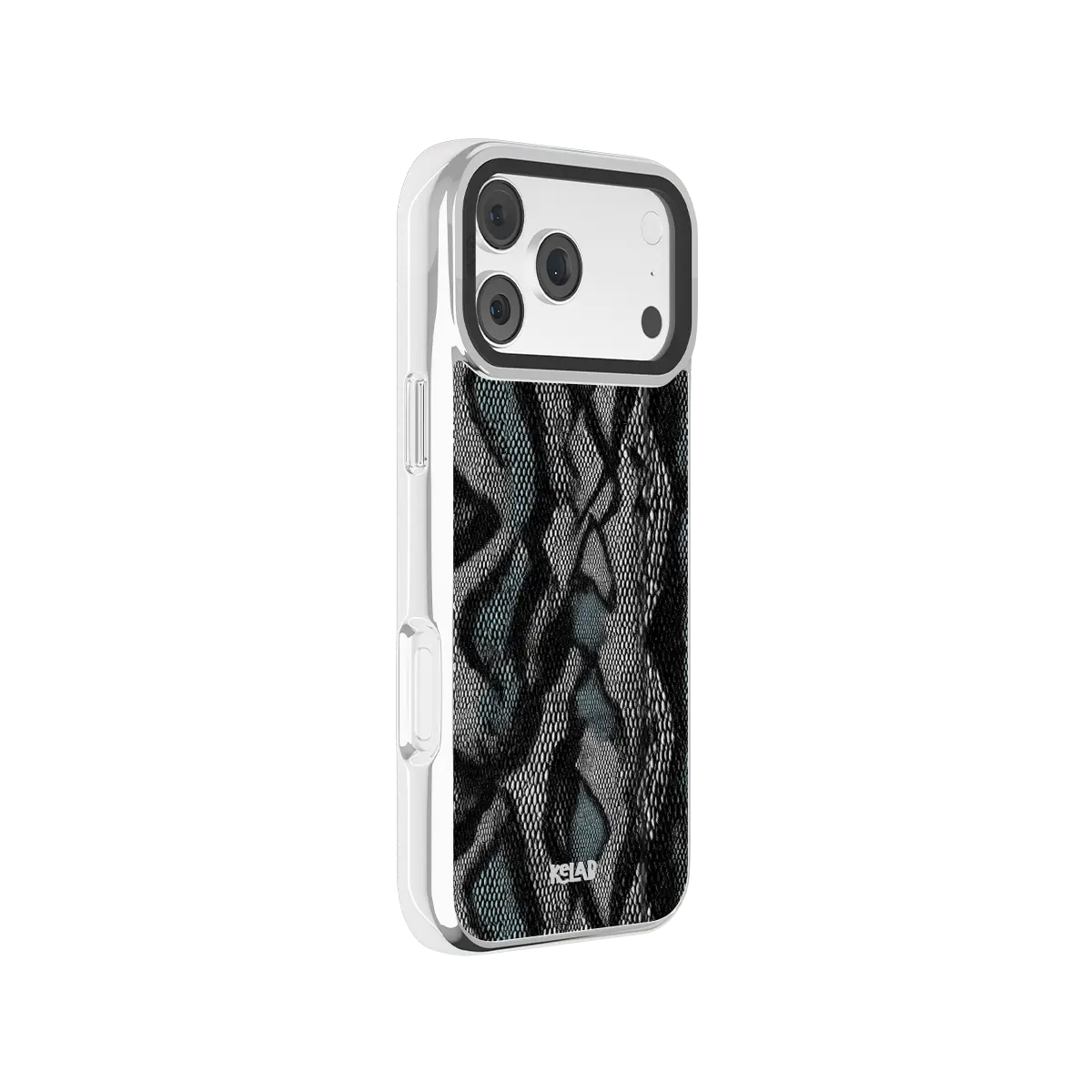 Viper Mesh | Teal Snakeskin iPhone Case