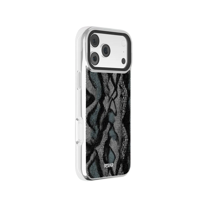 Viper Mesh | Teal Snakeskin iPhone Case