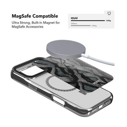 Viper Mesh | Teal Snakeskin iPhone Case