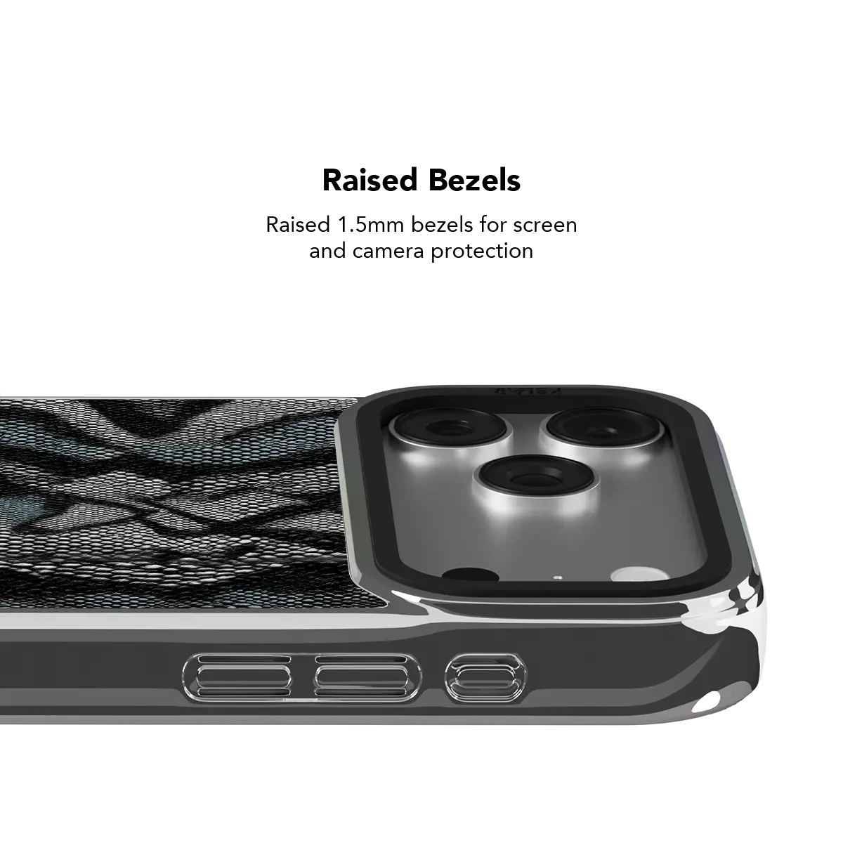 Viper Mesh | Teal Snakeskin iPhone Case