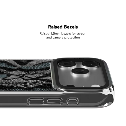 Viper Mesh | Teal Snakeskin iPhone Case