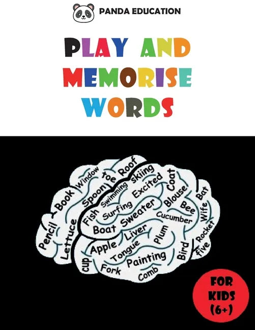 Play and Memorise Words: Vocabulary workbook for kids, Fun exercises and Games to help children learn English (word search, puzzles, crossword ...) - Paperback
