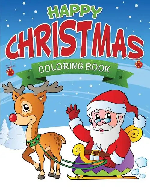 Happy Christmas Coloring Book - Paperback