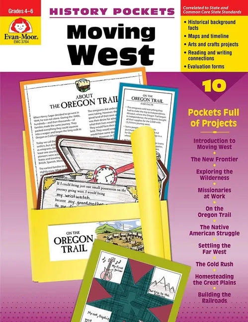 History Pockets: Moving West, Grade 4 - 6 Teacher Resource - Paperback