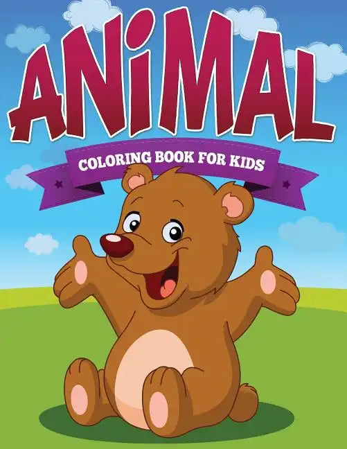 Animal Coloring Book Kids - Paperback