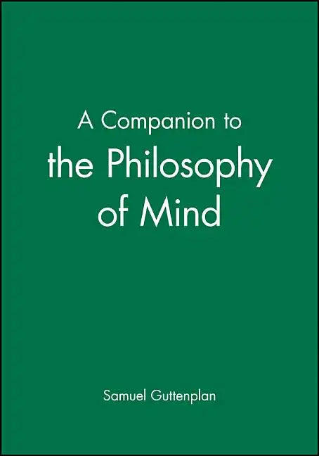A Companion to the Philosophy of Mind - Paperback
