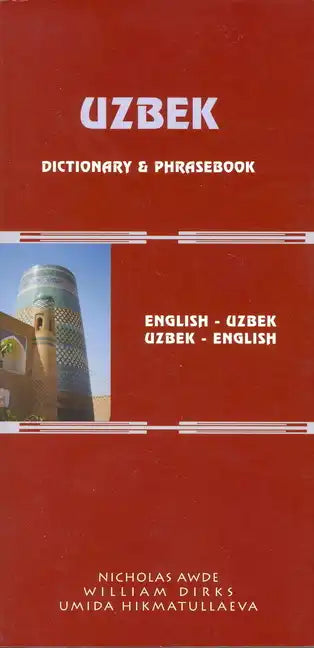 Uzbek-English/English-Uzbek Dictionary and Phrasebook: Romanized - Paperback