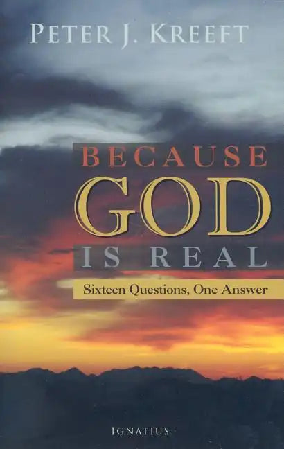 Because God Is Real: Sixteen Questions, One Answer - Paperback