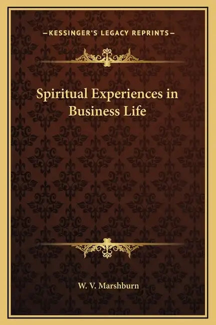 Spiritual Experiences in Business Life - Hardcover