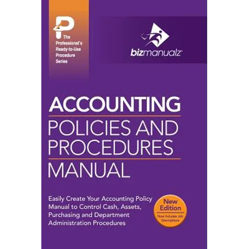 Accounting Policies and Procedures Manual - Hardcover