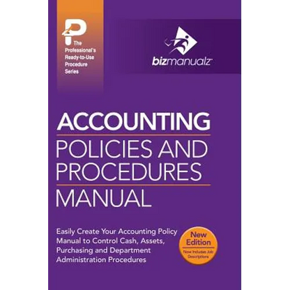 Accounting Policies and Procedures Manual - Hardcover
