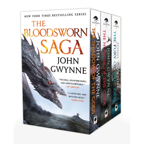 The Bloodsworn Saga Boxed Set: The Shadow of the Gods, the Hunger of the Gods, the Fury of the Gods - Paperback