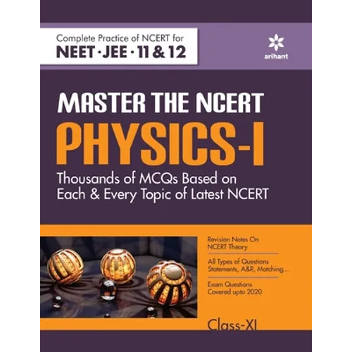 Master The NCERT Physics Vol-1 (E) - Paperback