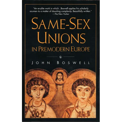 Same-Sex Unions in Premodern Europe - Paperback