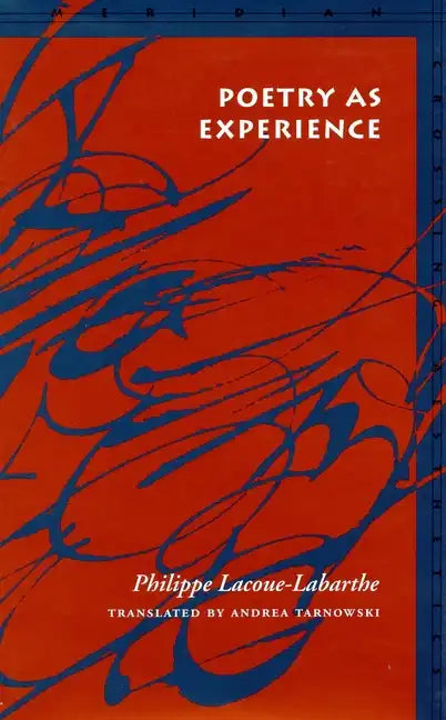 Poetry as Experience - Paperback