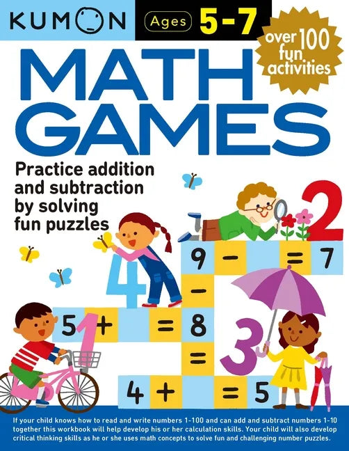 Kumon Math Games - Paperback
