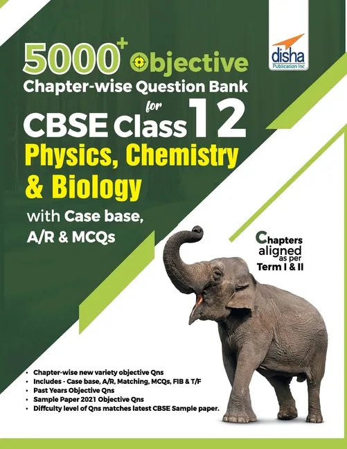 5000+ Objective Chapter-wise Question Bank for CBSE Class 12 Physics, Chemistry & Biology with Class 12 - Paperback