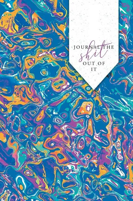 VLP Classic Notebook, Hard Cover, Large (A5) Ruled/Lined, Creme Paper: Journal the Shit Out of It - Hardcover