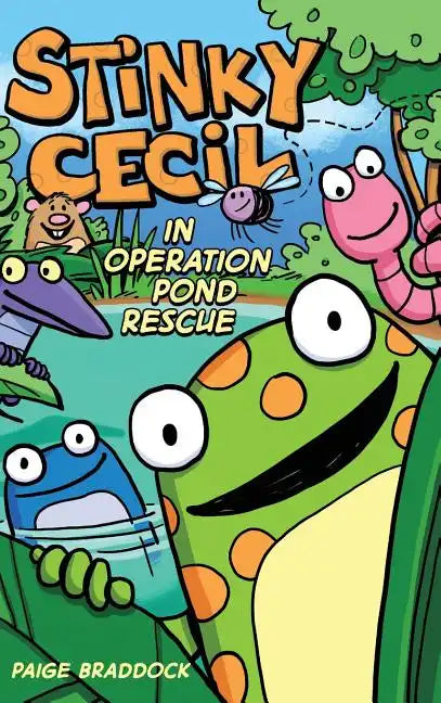 Stinky Cecil in Operation Pond Rescue - Hardcover