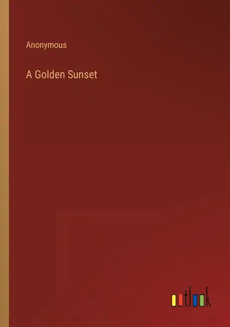 A Golden Sunset - Paperback