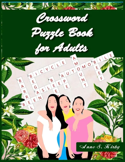 Crossword Puzzle Book for Adults: 101 Crossword Easy Puzzle Books for Adults - Paperback