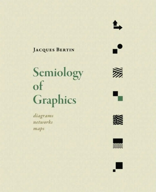 Semiology of Graphics: Diagrams, Networks, Maps - Paperback
