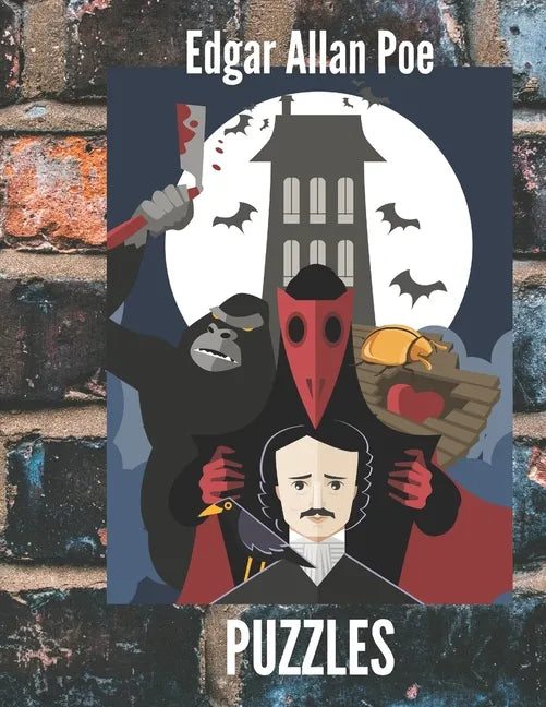 Edgar Allan Poe Puzzles: For Adults - Paperback
