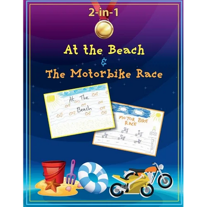 At the Beach and The Motorbike Race - Paperback