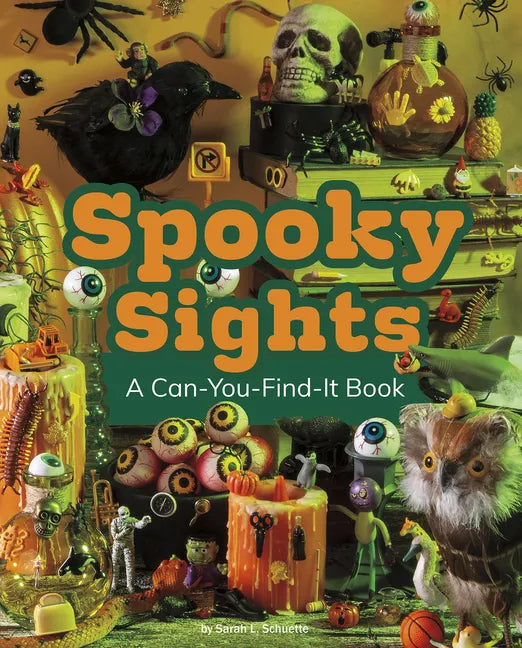 Spooky Sights: A Can-You-Find-It Book - Hardcover