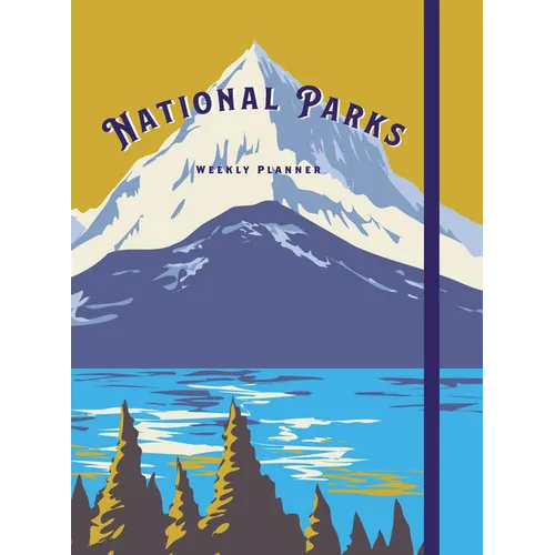 National Parks: Undated Weekly and Monthly Planner - Hardcover