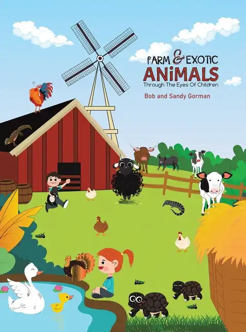 Farm and Exotic Animals through the Eyes of Children - Hardcover