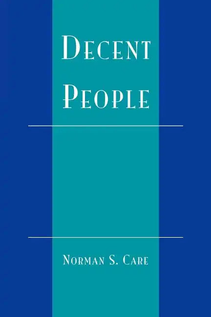 Decent People - Paperback
