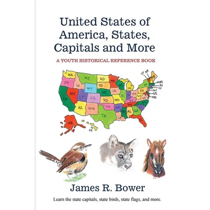 United States of America, States, Capitals and More - Paperback