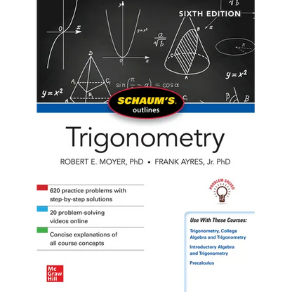 Schaum's Outline of Trigonometry, Sixth Edition - Paperback