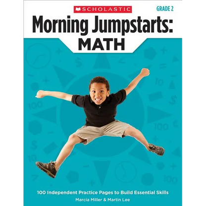 Morning Jumpstarts: Math: Grade 2: 100 Independent Practice Pages to Build Essential Skills - Paperback