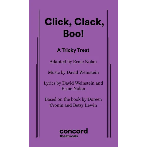 Click, Clack, Boo! - Paperback