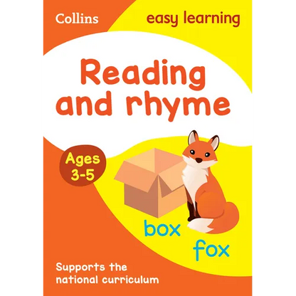 Reading and Rhyme: Ages 3-5 - Paperback