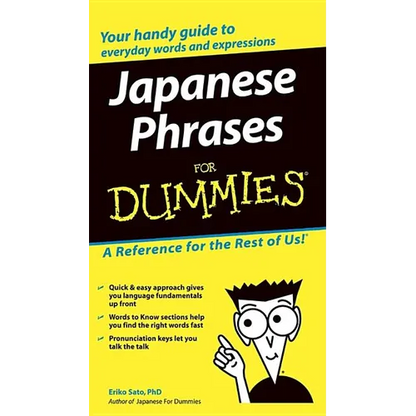 Japanese Phrases for Dummies - Paperback