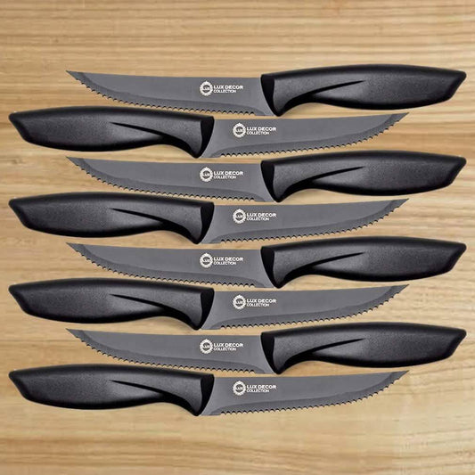 8-Piece Set:  Stainless Steel Knives set