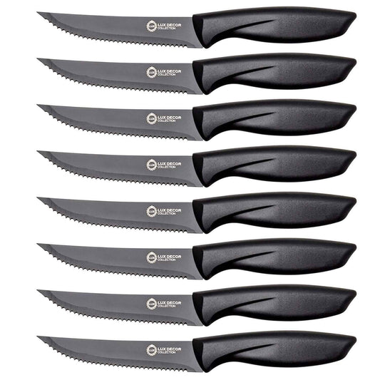8-Piece Set: Steak Knife Stainless Steel