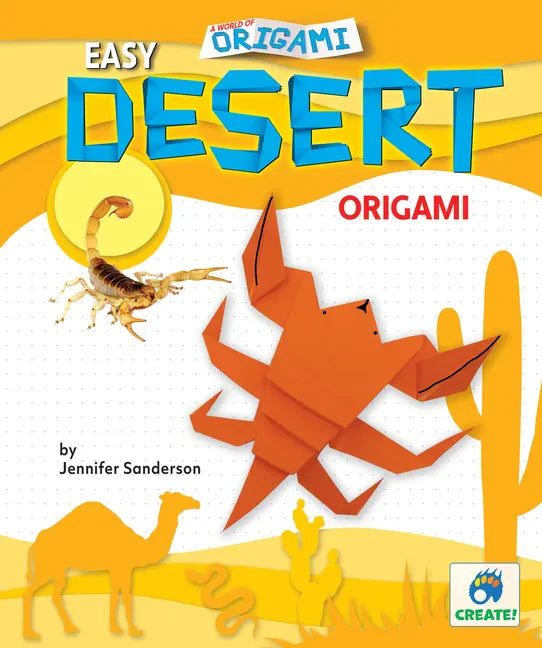 Easy Desert Origami - Library Binding