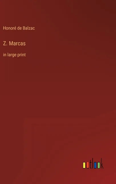 Z. Marcas: in large print - Hardcover